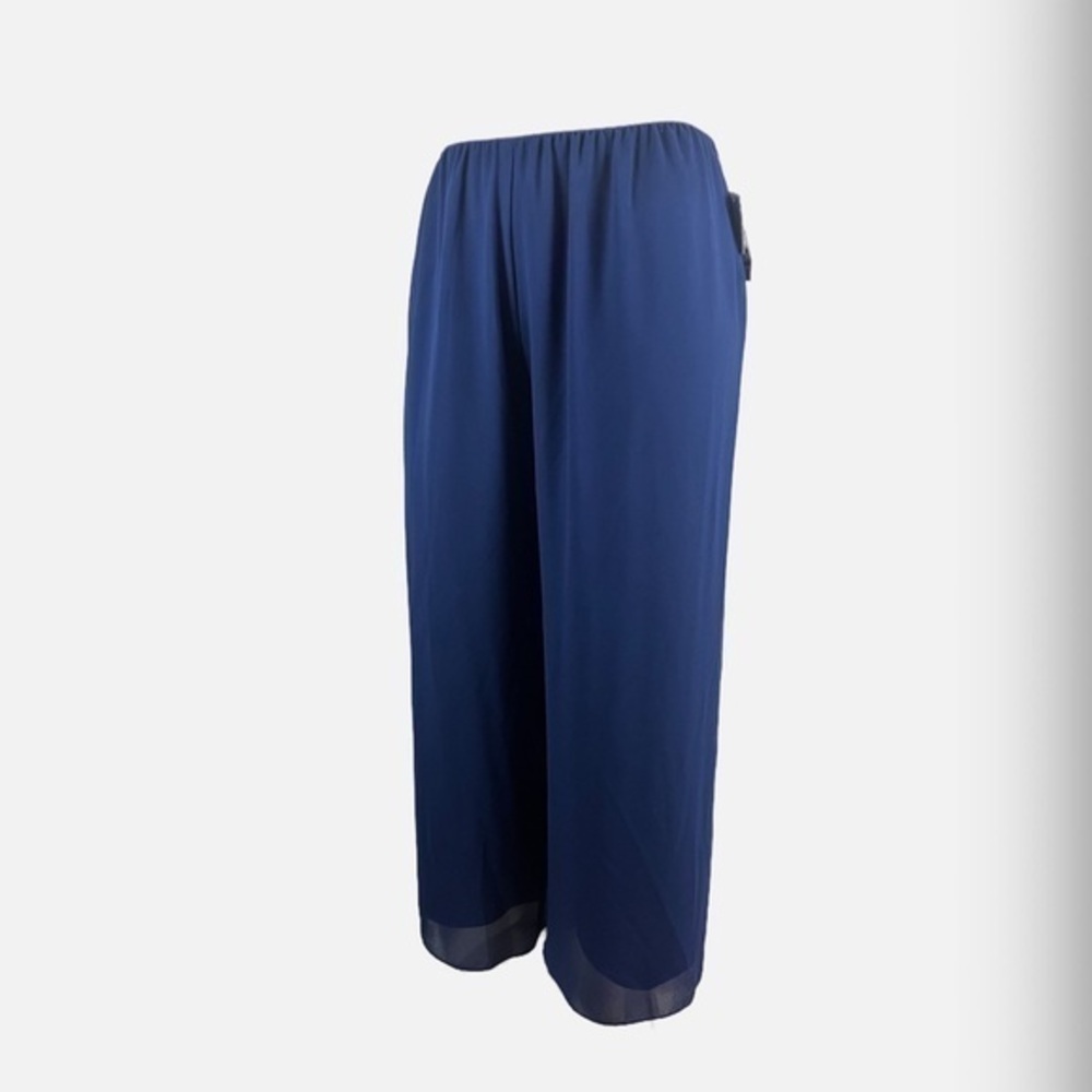 Alex Evening Wide Leg Chiffon Pant - Picture 2 of 10